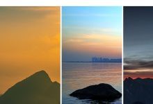 105款黄昏晚霞竖屏夕阳日出日落朝阳天空云彩治愈系伤感情感风景视频素材