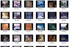 225款农村乡下雪景怀旧风景伤感情感视频素材