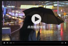 【256款】4K蓝光城市车流行人人物背影夜景伤感情感视频素材
